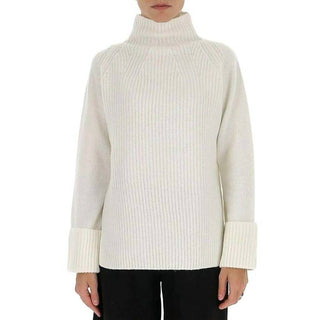 Vince - Funnel Neck Long Sleeve Rolled Cuffs 100% Wool