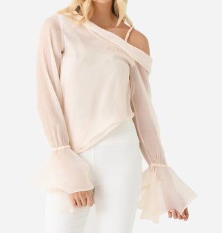 Aje. - Edith Draped Top