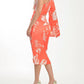 Steffany Milano - Sunset Bloom Asymmetrical Dress