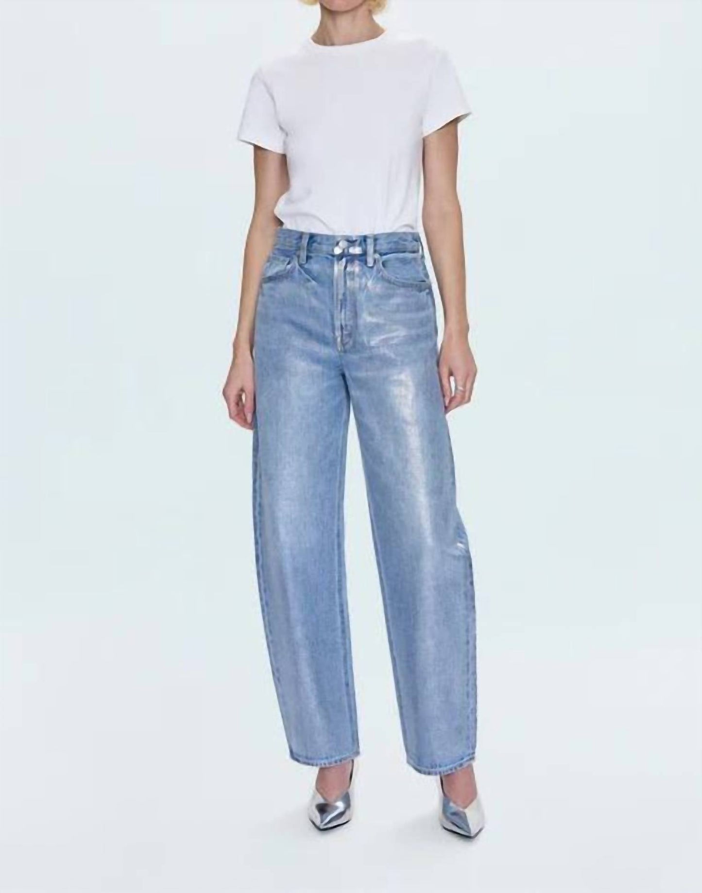 Pistola - Wes High Rise Barrel Jean