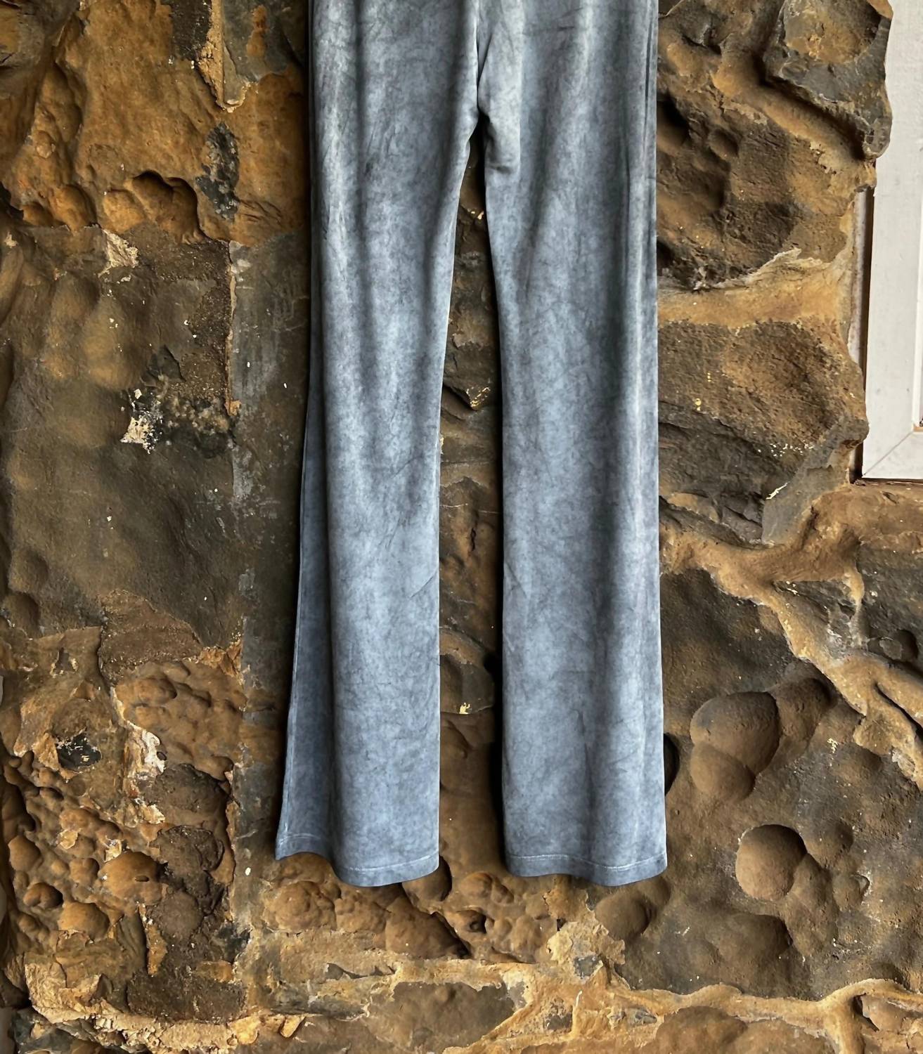Avant Toi - Women's Palazzo Pants With Dirty Effect