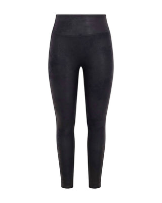 Spanx - Faux Leather Fleece-lined Leggings