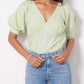 Sanctuary - V NECK POPLIN TOP