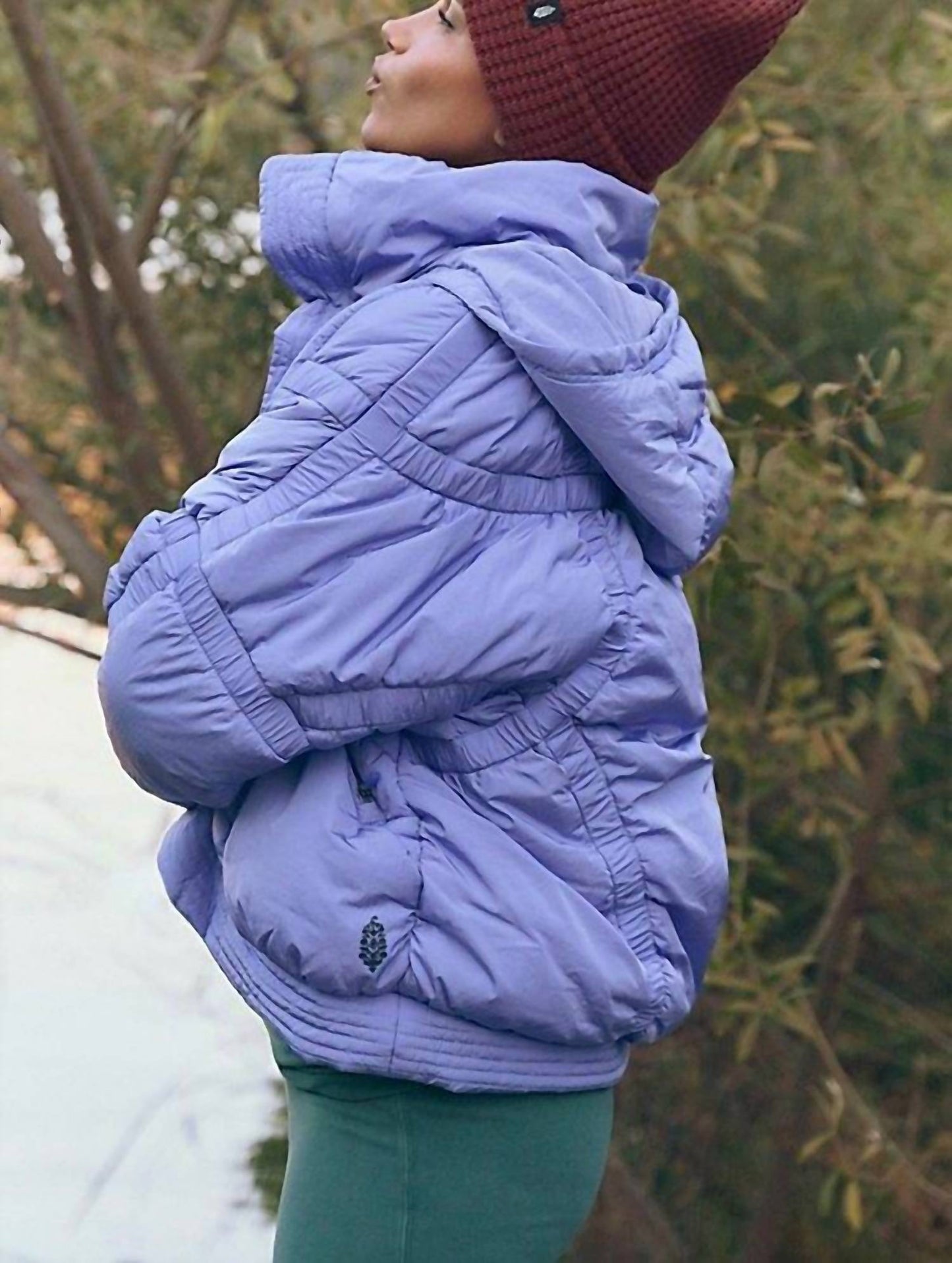 Free People - Shirr Enough Backpack Puffer Jacket