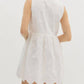 Entro - Hanna Scalloped Hem Mini Dress