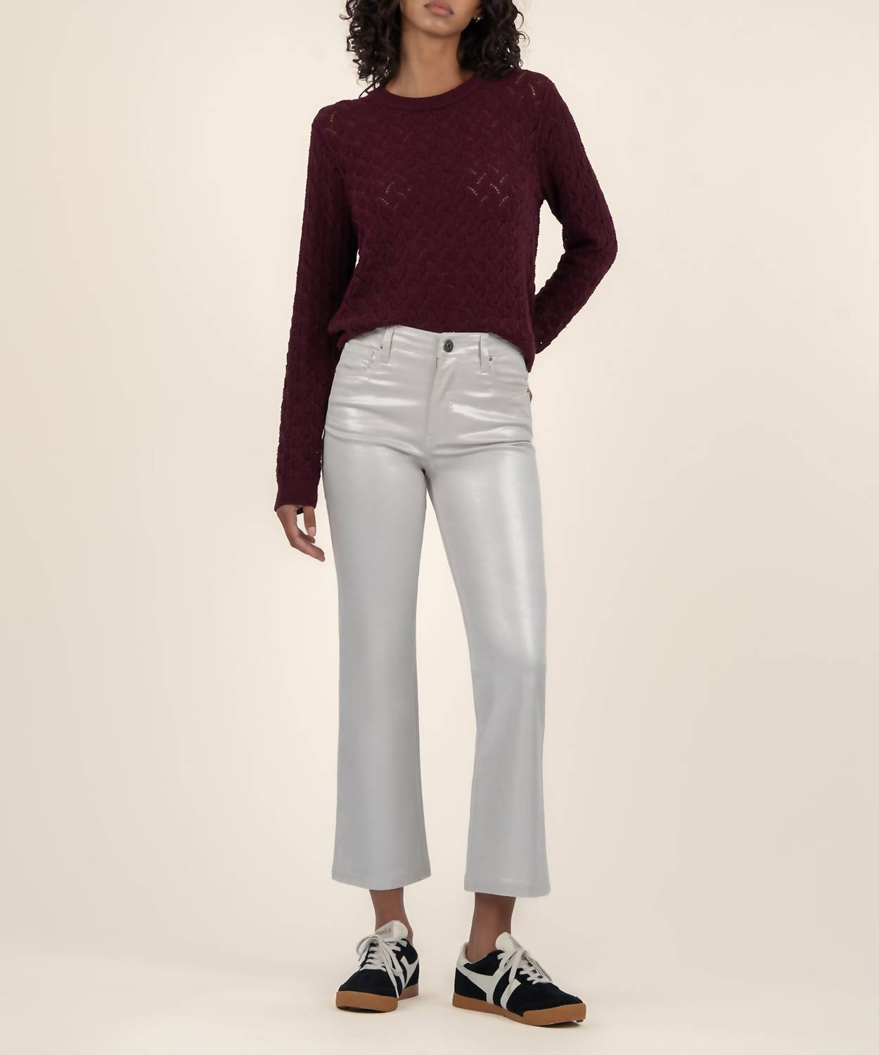 Kut From The Kloth - Cosmo Crochet Sweater