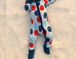 Jensen’S Jammies - Pursuit Of Happiness Zippy Romper