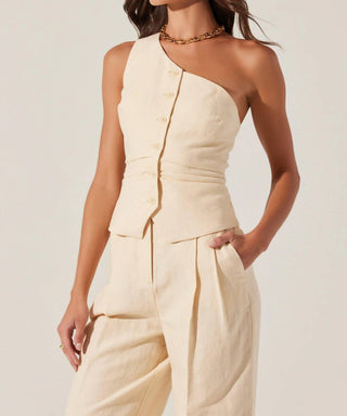 Astr - Byrony One Shoulder Vest