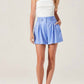 Astr - Ollie Pleated Linen Blend Shorts