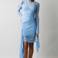 Saemdi - Draped Mesh Dress