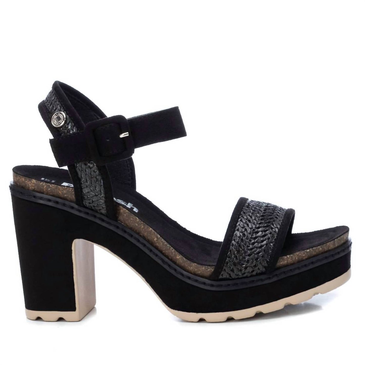 Xti - Women's Heeled Suede Sandals