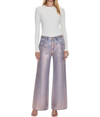 Pistola - Jadyn Foiled Palazzo Jean