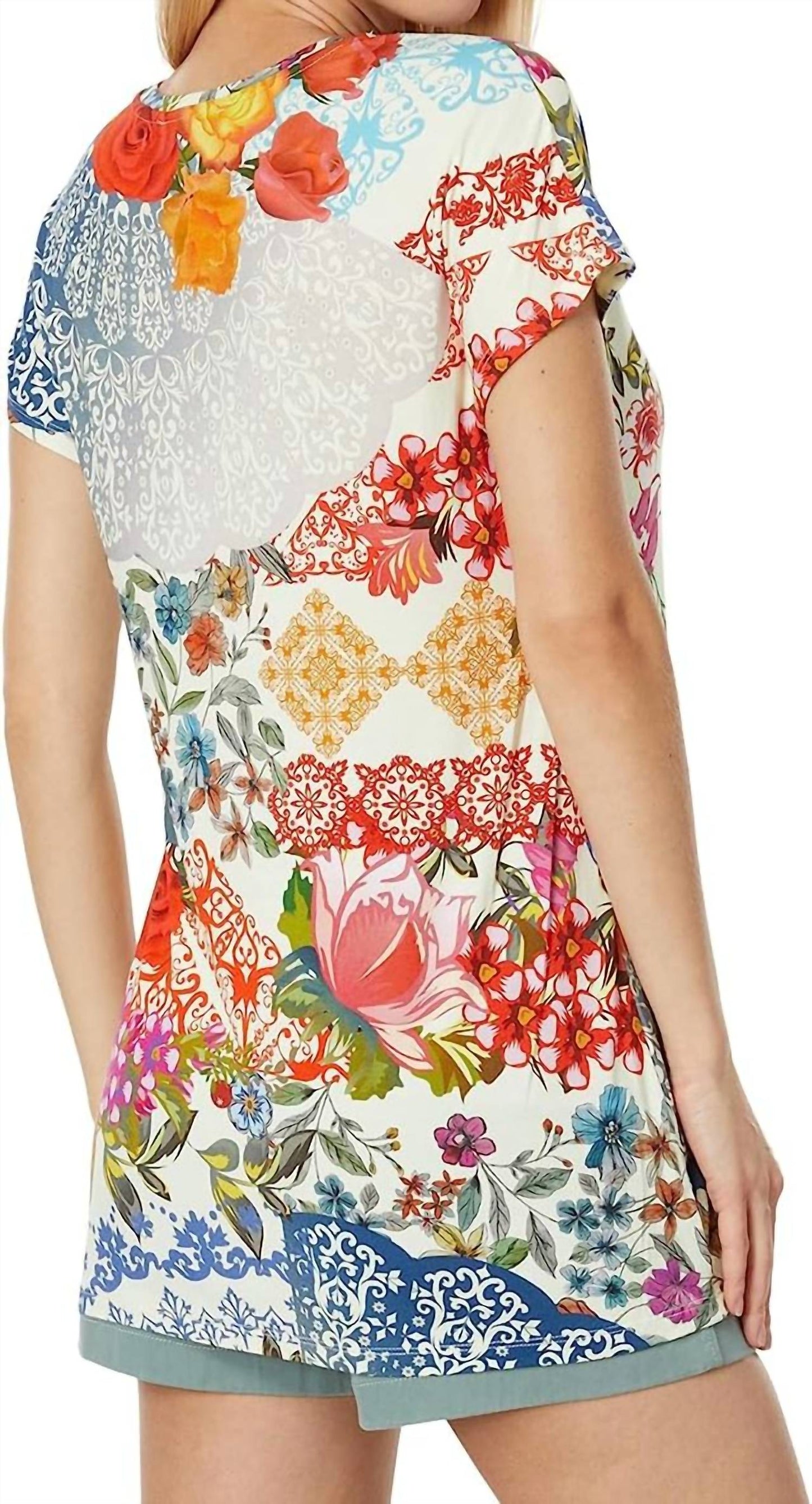 Johnny Was - Tango Relaxed Dolman Sleeve Tunic