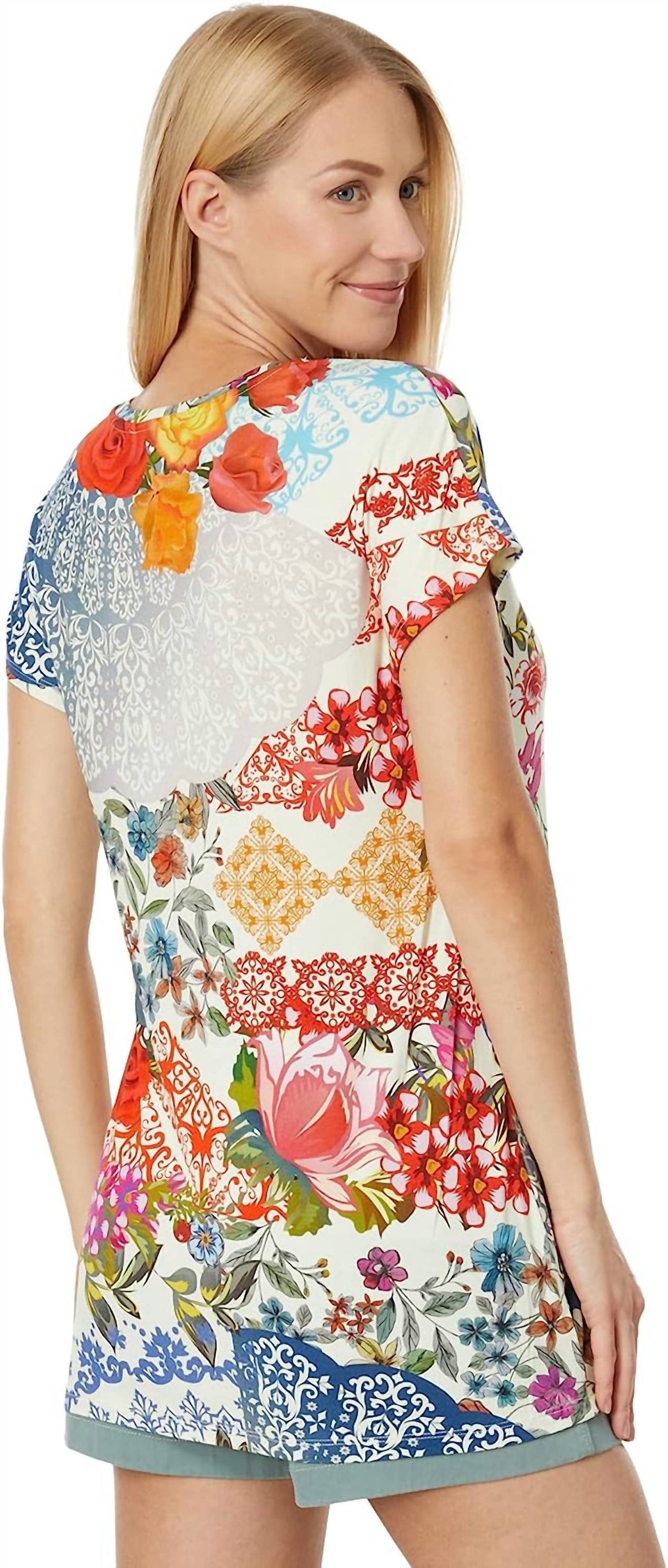 Johnny Was - Tango Relaxed Dolman Sleeve Tunic