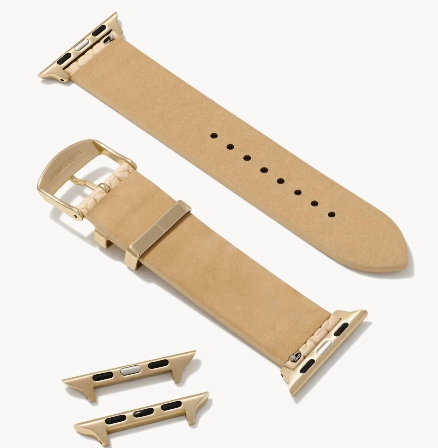 Kendra Scott - Women's Filigree Beige Leather Watch Band