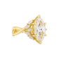 Allyanna Gifts - Women's Marquise Moissanite Cluster Ring