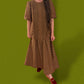 &Merci - Women's Speck Textured Midi Dress