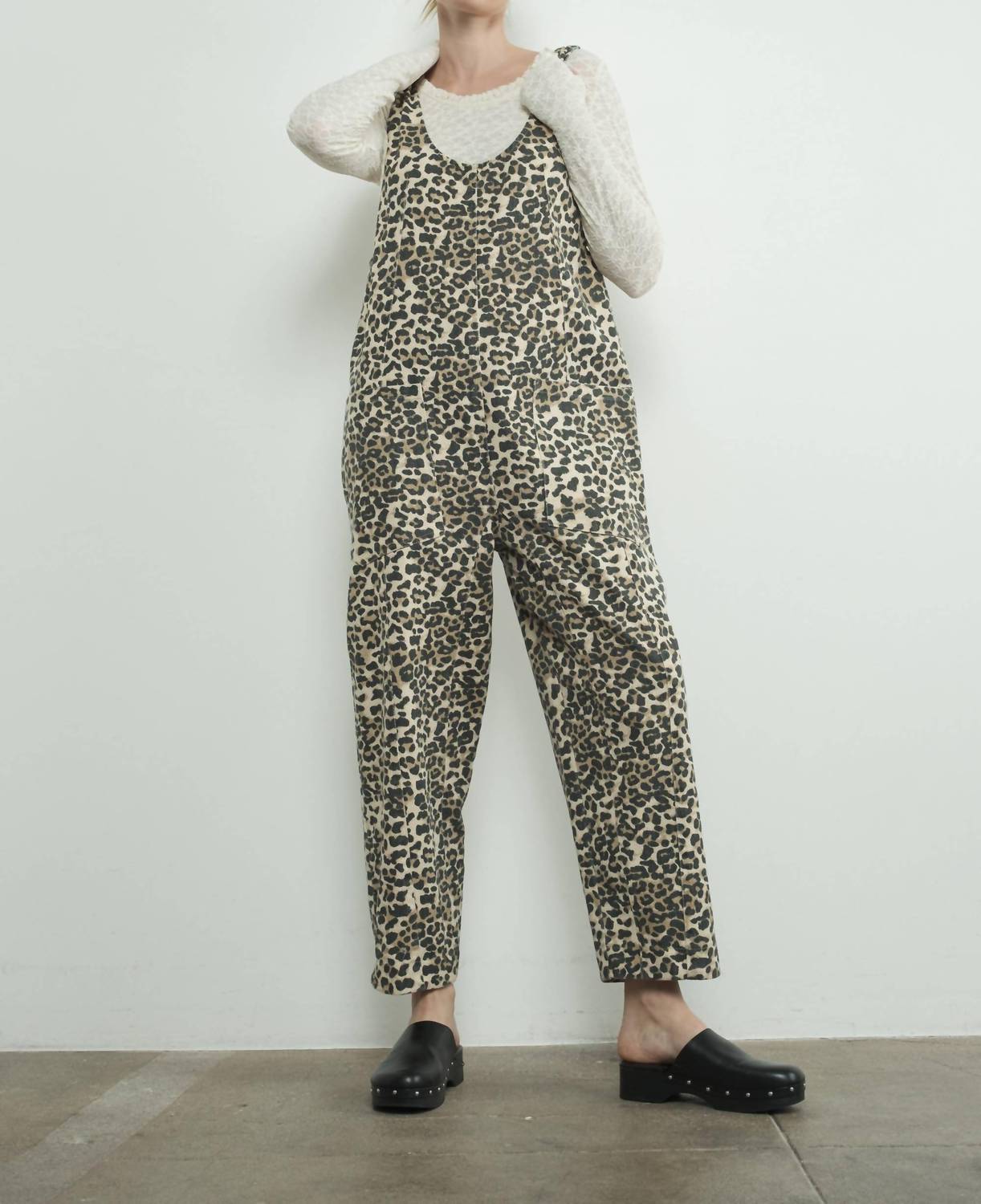 Aaron & Amber - Leopard Print Jumpsuit