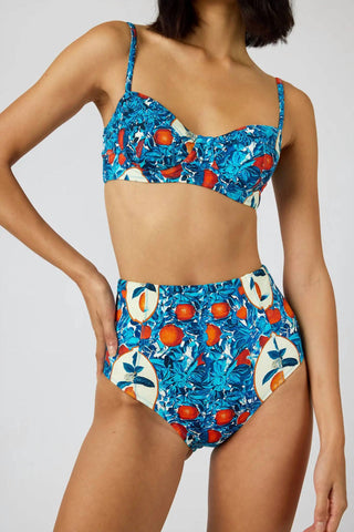 Hunter Bell - High-waisted Bikini Bottom