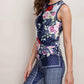 Johnny Was - Rose Patch Crossover Tank