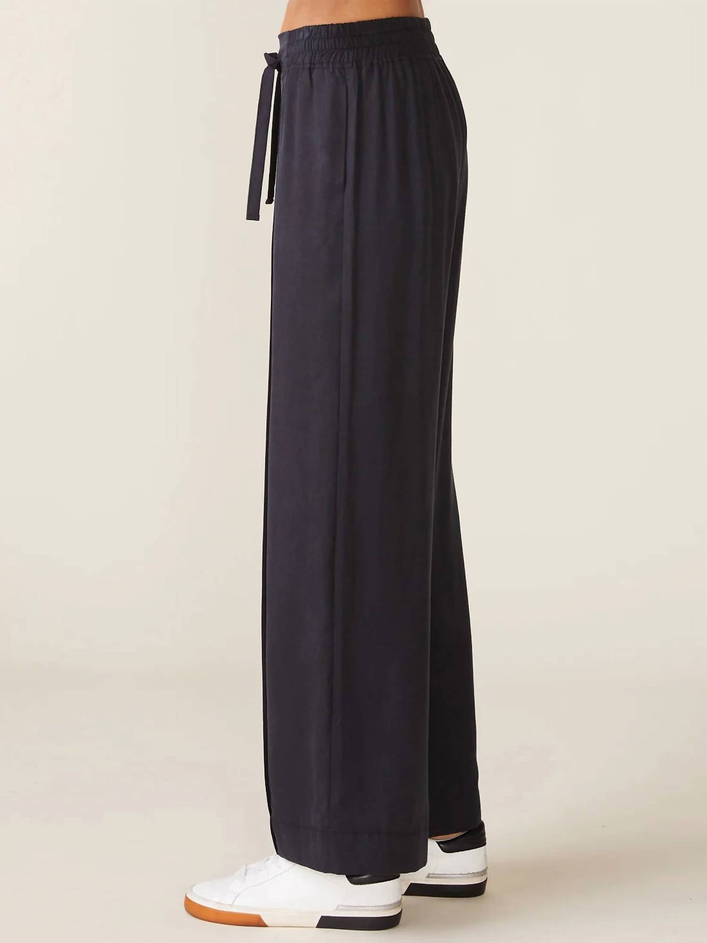 Anthem The Label - Seamed Front Straight Leg Tencel Pants