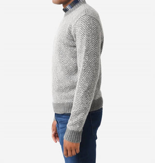 Peter Millar - Cliffs Herringbone Crewneck Sweater