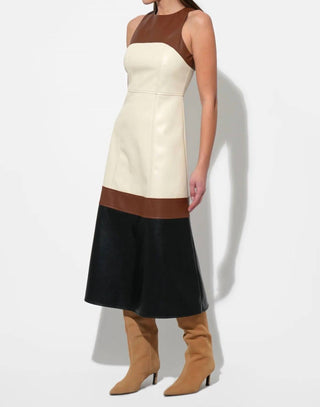 Adelyn Rae - Caspia Colorblock Midi Dress