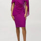 Joseph Ribkoff - Silky Knit & Chiffon Sheath Dress