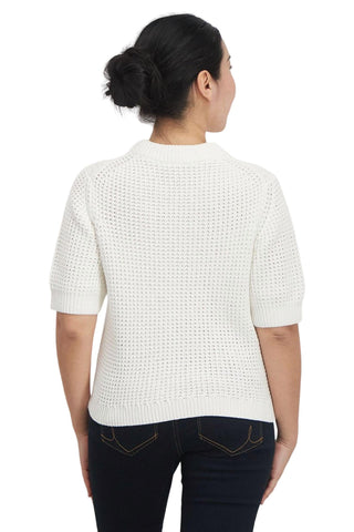 French Connection - MOZART LUNA WAFFLE SWEATER