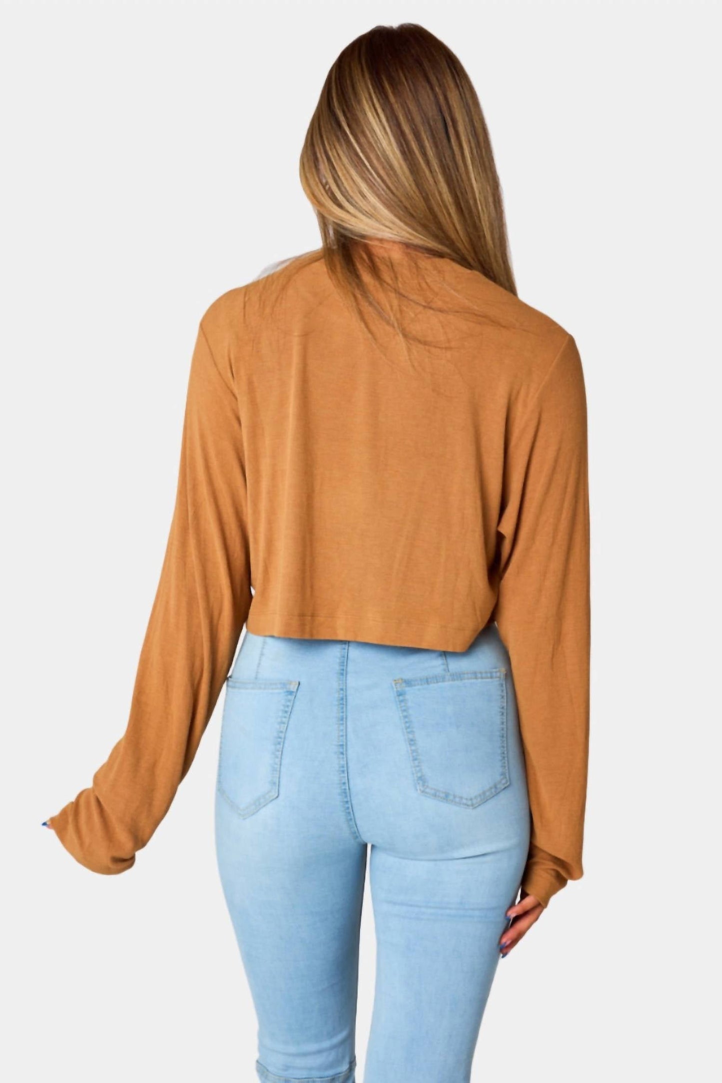 Buddylove - Frannie Long Sleeve Crop Top