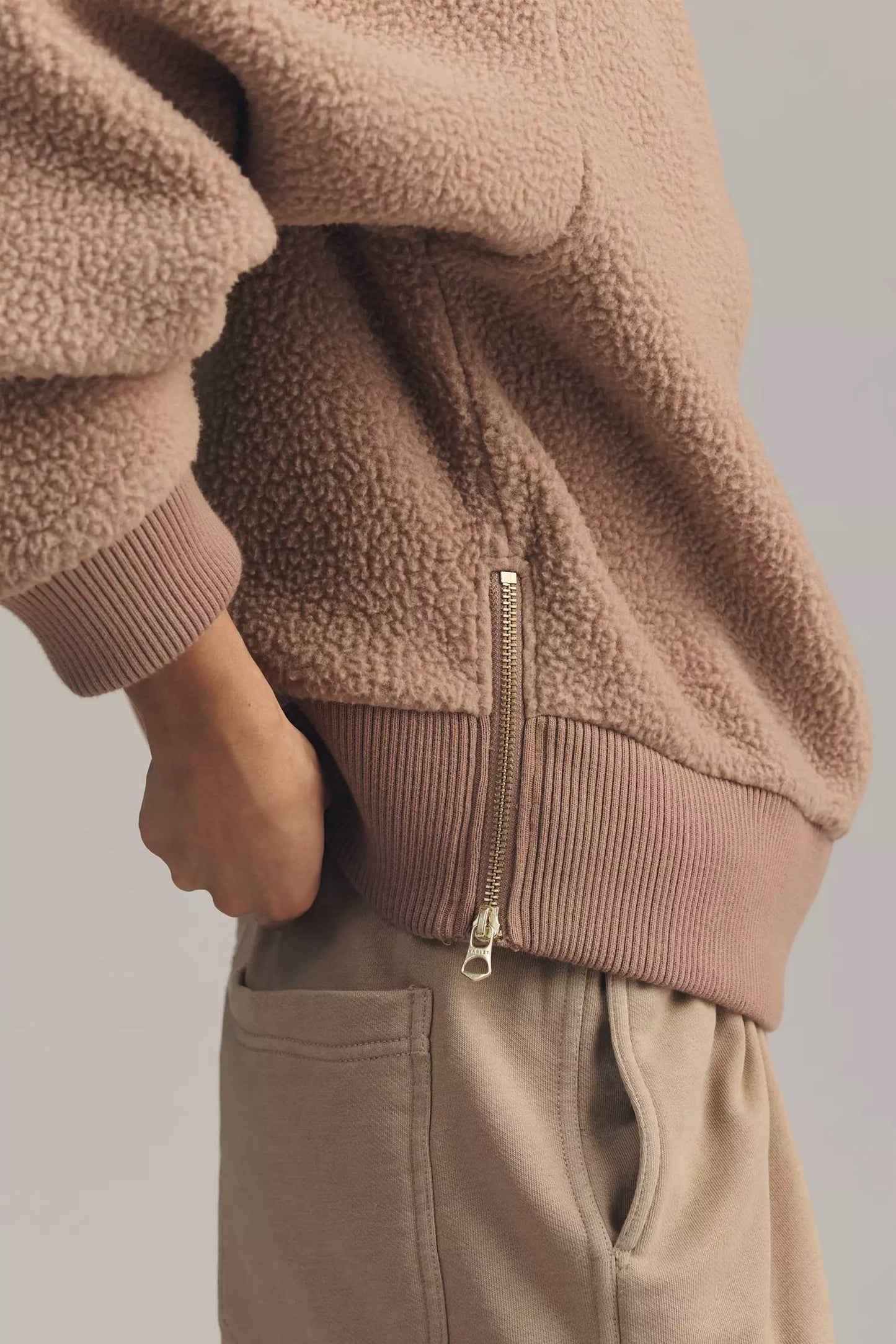 Varley - Mumford Half Zip Fleece Sweatshirt