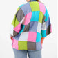 Shannon Passero - Patchwork Sweater Cardigan