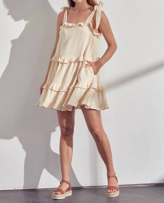 &Merci - Faith Tiered Mini Dress