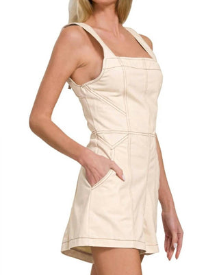 Trendsi - Zenana Tie Back Romper