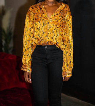 Buddylove - Portia Loose Button Up Top