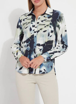 Lysse - Roll Tab Connie Printed Shirt