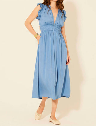 Bila77 - Paseo De Oro Midi Dress