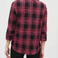 Joseph Ribkoff - Plaid 3/4 Sleeve Swing Jacket