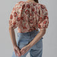 Sanctuary - BUBBLE SLEEVE BOHO BLOUSE
