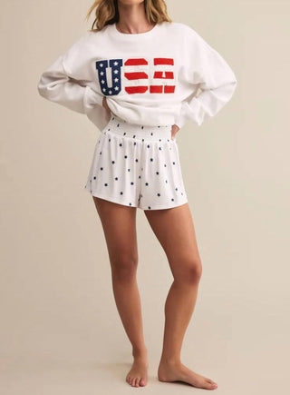 Z Supply - Oversized USA Sweatshirt