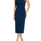Dress The Population - Tiffany One-shoulder Midi Dress