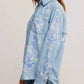 Free People - Airbrushed Denim Top