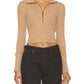 Free People - Midnight Half Zip Top