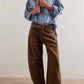 Free People - Good Luck Coated Barrel Jeans