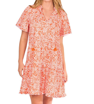 Cabana Life - Short Sleeve Tiered Ruffle Dress