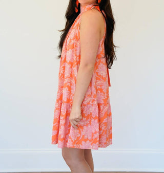 Current Air - Ruffle Halter Dress