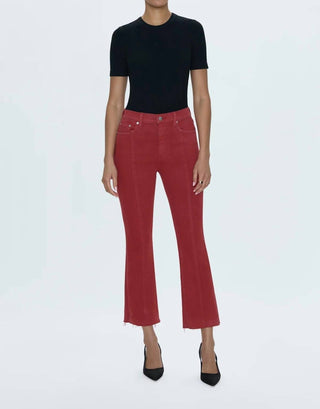 Pistola - Lennon Seamed High Rise Crop Bootcut Pants