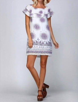 Listicle - Mandala Medallion Cotton Sun Dress