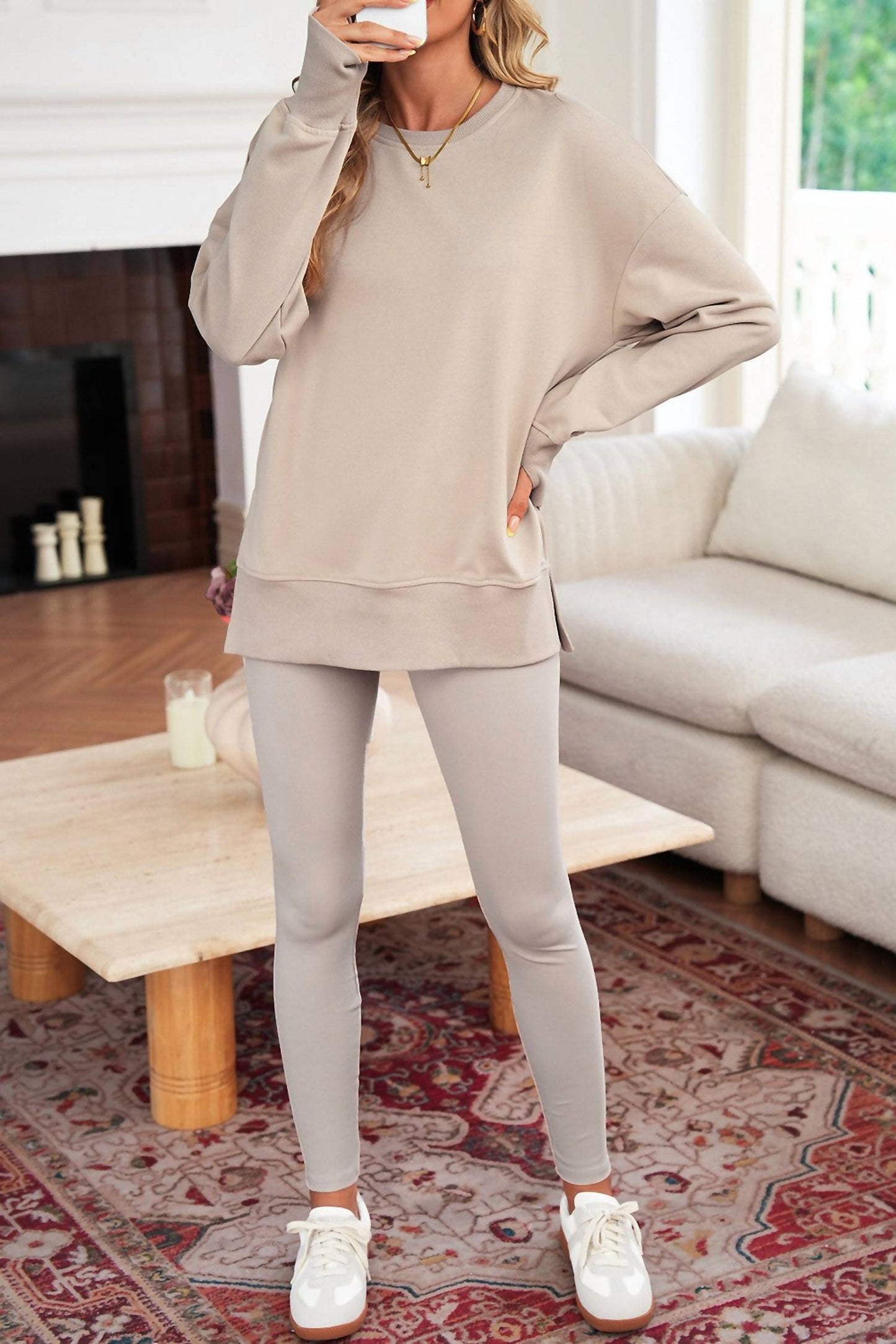 Aapparella - Naomi Sweatshirt And Leggings Set