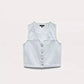 Rag & Bone - Juliana Tweed Button-front Vest